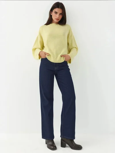 HICCUP Crew Neck Cozy Sweater