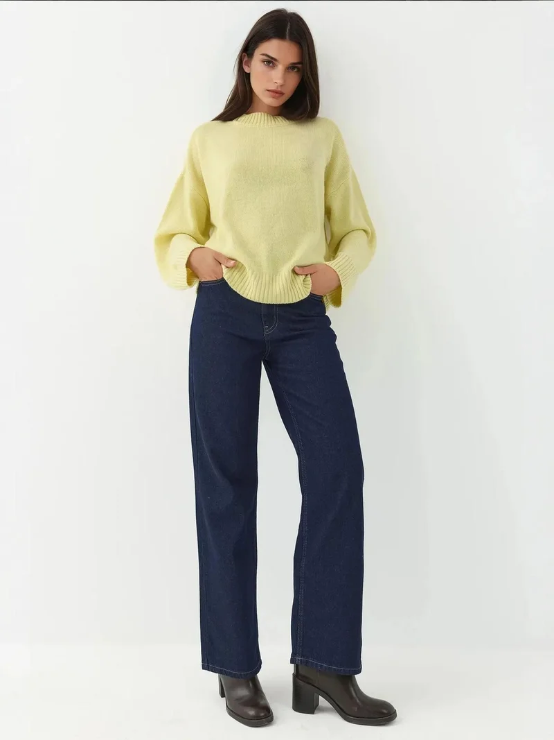 HICCUP Crew Neck Cozy Sweater