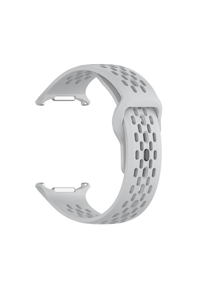 MOCOM - Silicone Watch Band for Samsung Galaxy Watch Ultra 47mm, Soft Breathable Replacement Strap for Galaxy Watch Ultra 47mm, Waterproof Wristband Smartwatch Accessories - Image 1