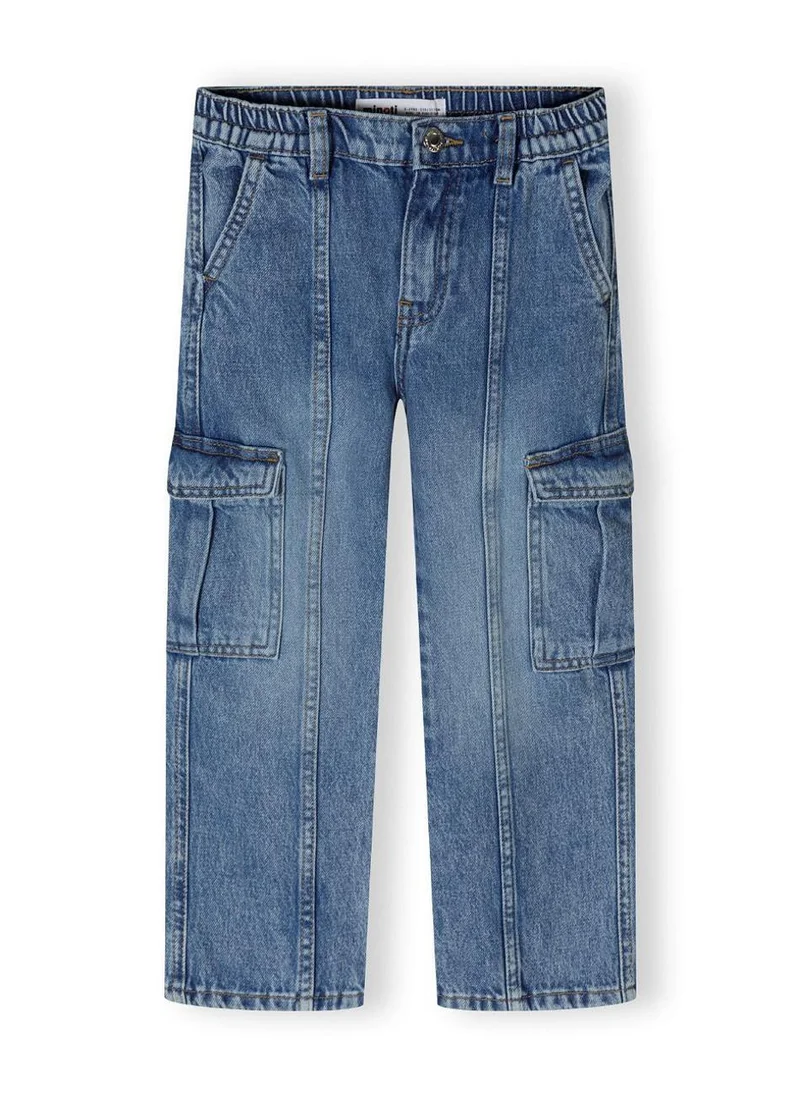 MINOTI Teen Girls Denim Cargo Jeans