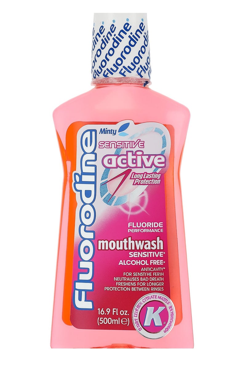 فلورودين مضمضه اسنان حساسه خالى من كحول 500مل