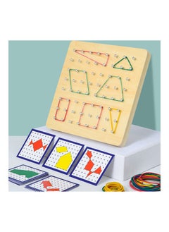 NIBEMINENT Early Education Math Nail Board Toy  - Image 3