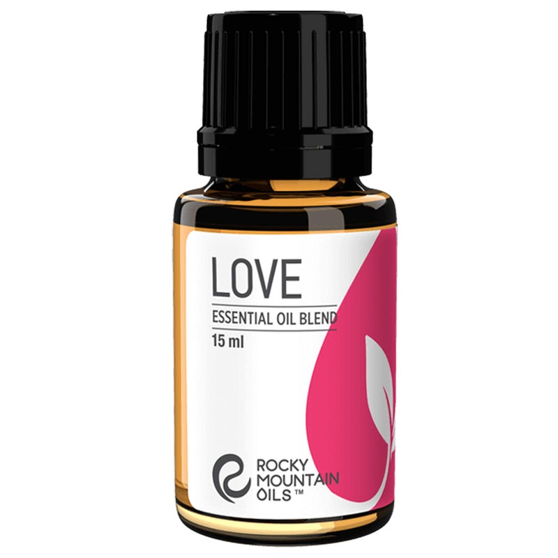 Rocky Mountain Oils Love Essential Oil Blend - 15ml, 100% Pure and Natural Essential Oils for Aromatherapy, Topical Skin Care, and Massage - Warm, Floral, Fruity Aroma - Image 1
