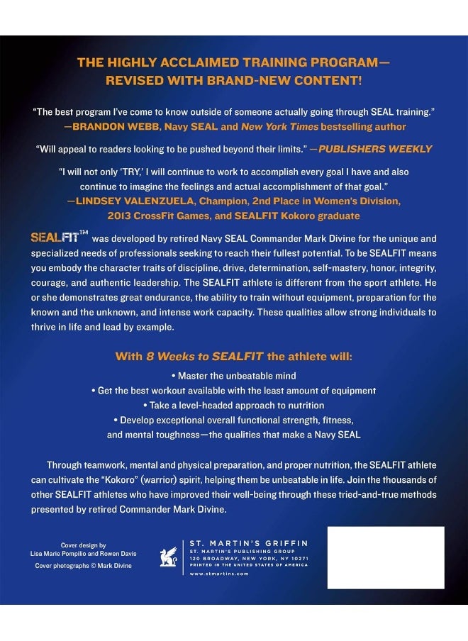 8 Weeks to SEALFIT: A Navy SEAL's Guide to Unconventional Training for Physical and Mental Toughness-Revised Edition