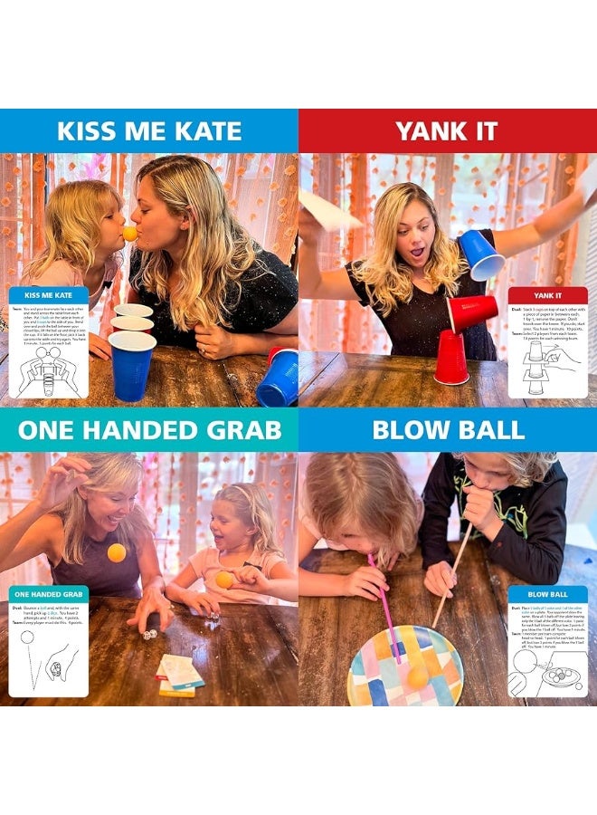 Funwares Minute of Fun Game  237 Minute to Win It Games for Kids Adults Teens and Families Game Night Gift for Home Birthdays or Travel is Included 212 Players - Image 5