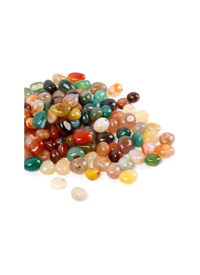 The Bros Decorative Polished Rocks, 0.5 lb Colorful Pebbles, 0.8-1.5 cm Natural Mixed Color River Rocks for Plants, Fish Tank Rocks, Garden Rocks, Vase Fillers, Outdoor Decorative Stones and Landscaping Rocks  - Image 2