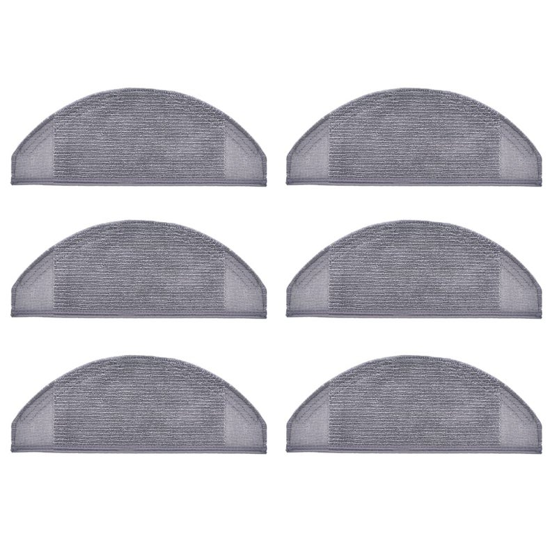 Neutop neutop Washable Mopping Cloth Compatible with eufy RoboVac X8 Hybrid Robot Vacuum and Mop Cleaners Spare Replacement Parts Accessories 6Pack