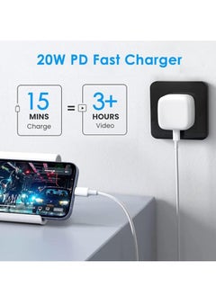 ION 20W Powerful iPhone Wall Charger with Type-C Port Compatible with (iPhone, Samsung, Huawei, Xiaomi) and Other Devices  - Image 4