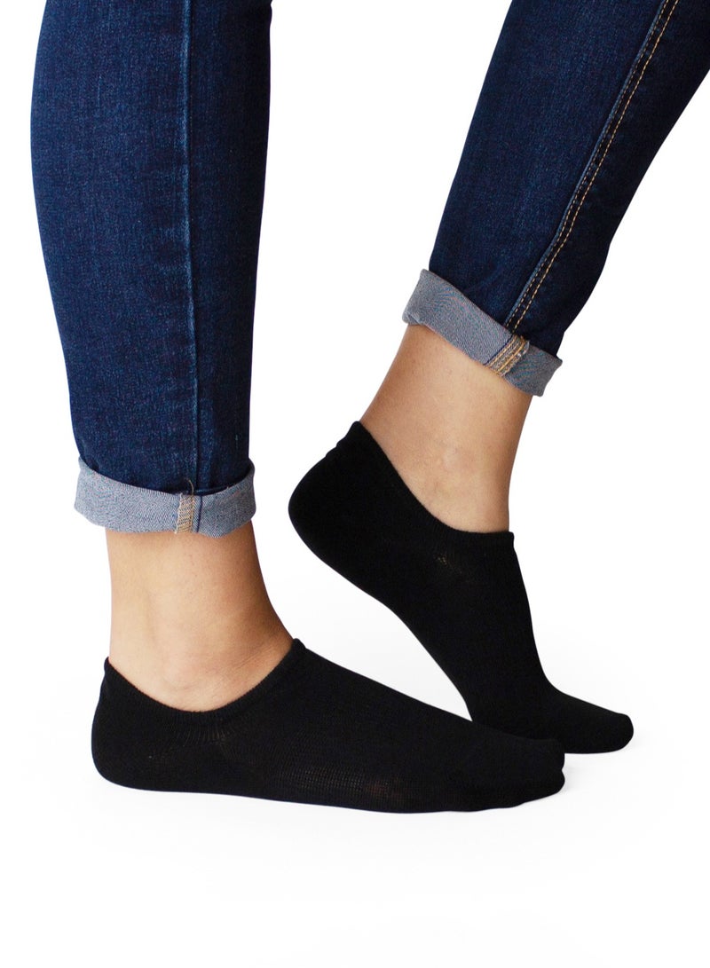 Prickly Pear Pack Of 3 Basic No Show Non Slip Ankle Socks - Image 3