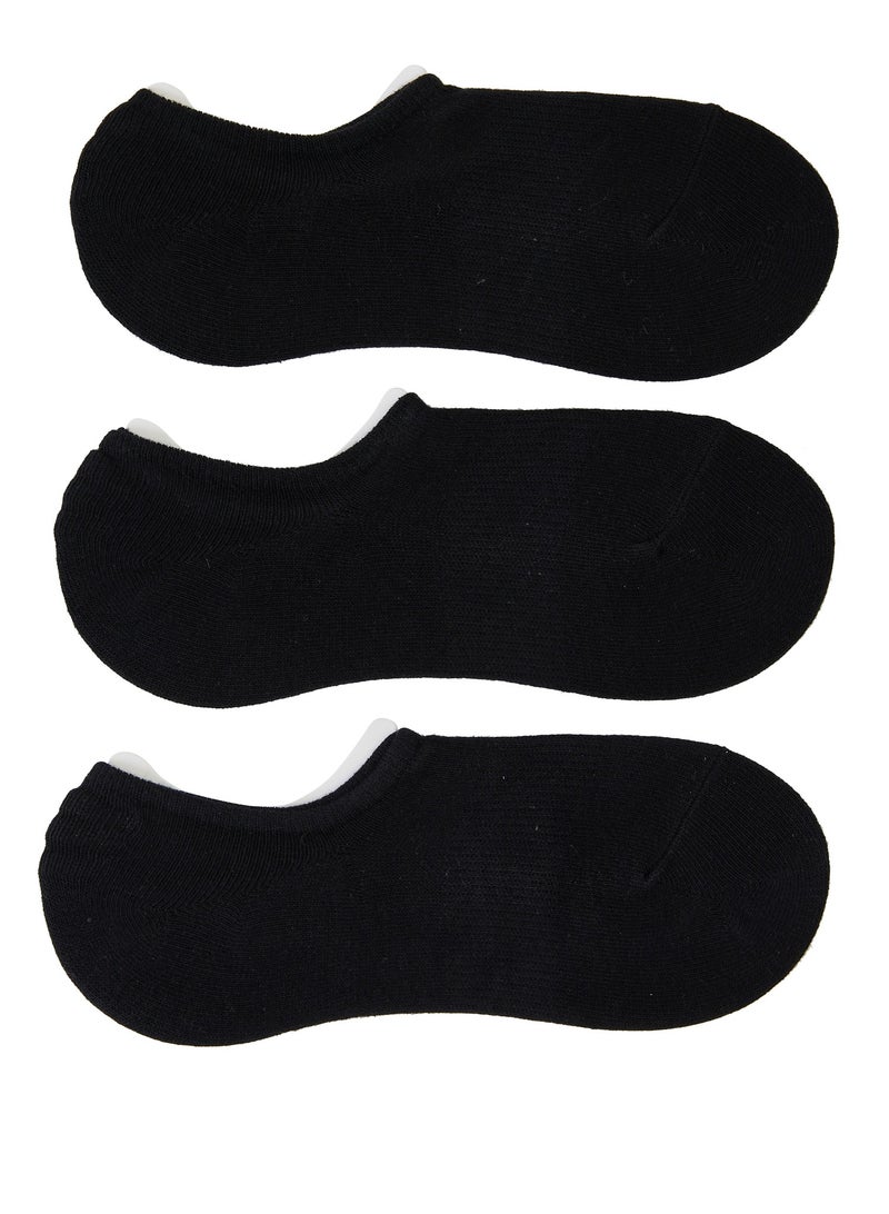 Prickly Pear Pack Of 3 Basic No Show Non Slip Ankle Socks - Image 2