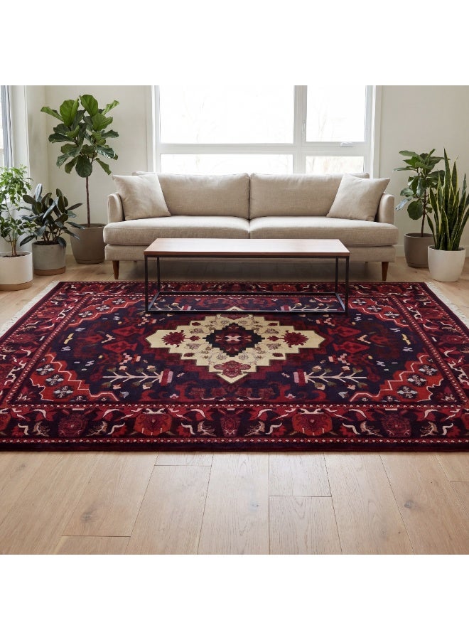 SEGADTY Carpet, Kandahar Printed Pattern,Soft, Heritage Rug for All Spaces, Home,Majlis,Multicolor - Image 5