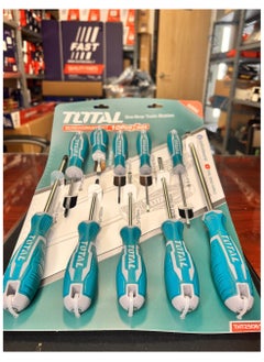 TOTAL Total 10 PCS Screwdriver Set – Durable CR-V Hand Tools with New Design Handle for Versatile Home & Professional Use  - Image 3