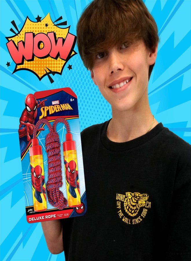 Ja-Ru Marvel Avengers Jump Rope for Kids (3 Pack Assorted) Superhero Skipping Rope for Children Outdoor Fun Activity Games Stuffers Recreation Toy for Boys Outdoor games 6815-BCD-3 - Image 2