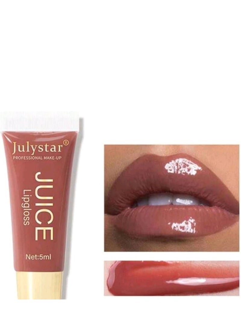 JUICE Julystar Long-wearing Liquid Lipstick, Non-stick Cup Moisturizing Matte Lip Gloss Lip Cream  - Image 1