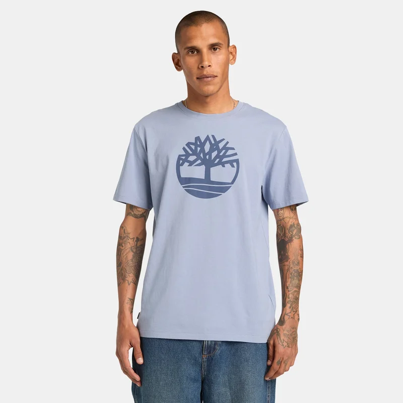 تمبرلاند Men's Stack Logo T-Shirt