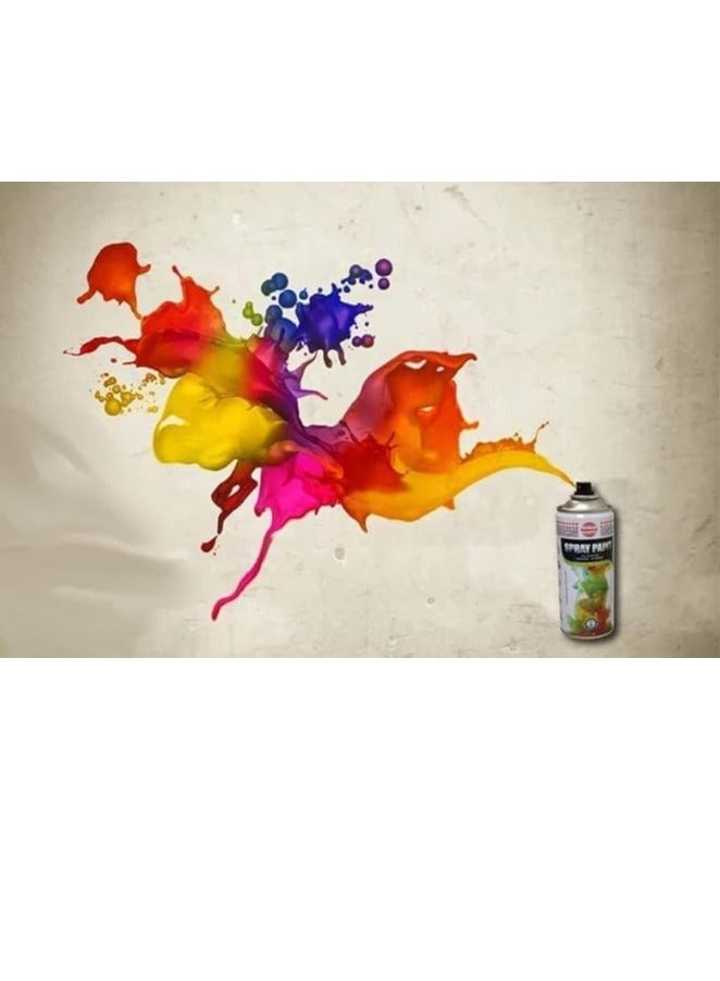 Asmaco Spray Paint, Matt Black - Image 5