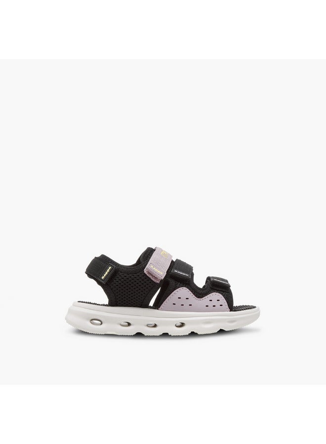 Kappa Girls' Logo Detail Floaters with Hook and Loop Closure  - Image 2