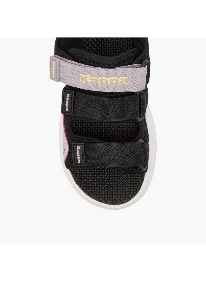 كابا شباشب بناتي بتفاصيل شعار وإغلاق بشريط لاصق - Image 3