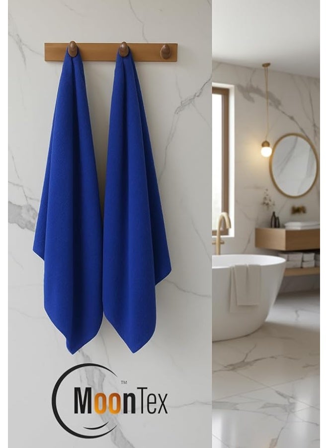 Luxury Egyptian Cotton Bath Towel 50×100 cm – 100% Cotton – Soft & Highly Absorbent – Moontex - Image 4