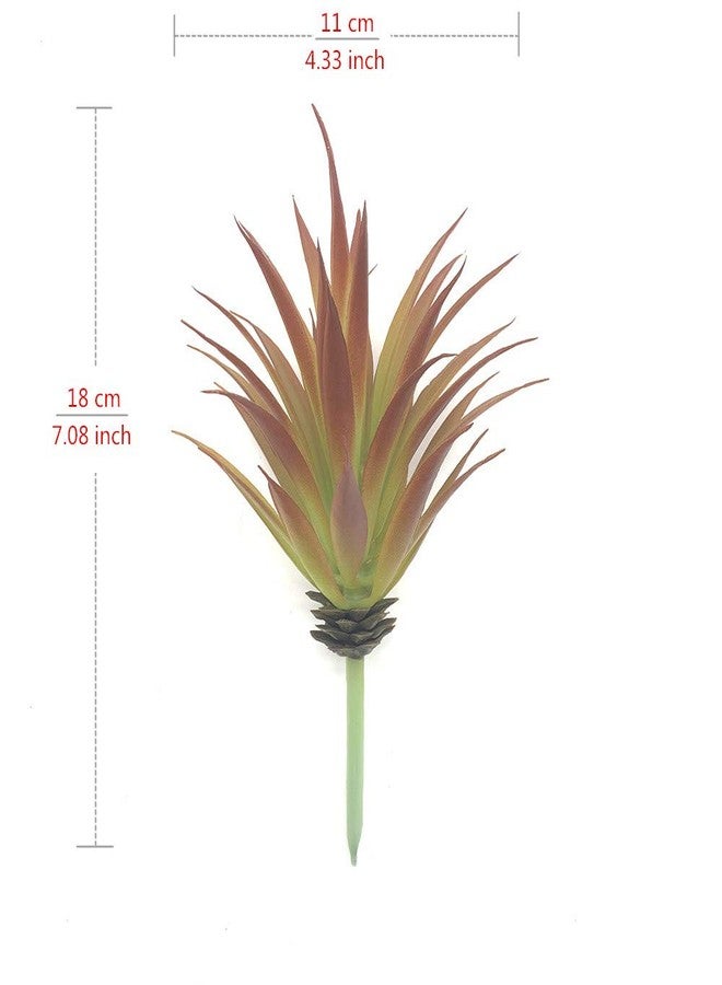EBUYOM 8 PCS Artificial Succulents Plants Lifelike Air Plants Floral Tree Arrangement Assorted Faux Greenery Artificial Plants Set Garden Home Office DIY Decoration Ornament - Image 5