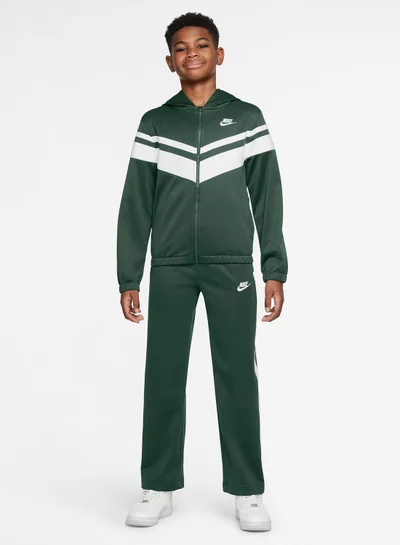 Nike Kids Dri-Fit Mixed Material Track Suit