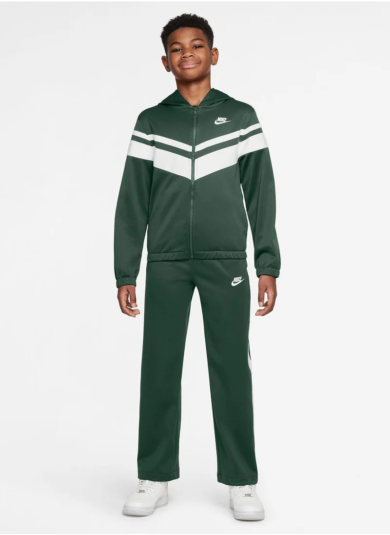 Nike Kids Dri-Fit Mixed Material Track Suit
