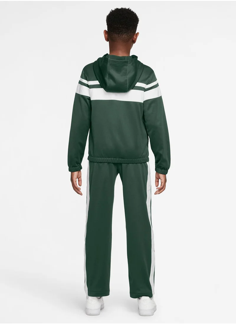 Nike Kids Dri-Fit Mixed Material Track Suit