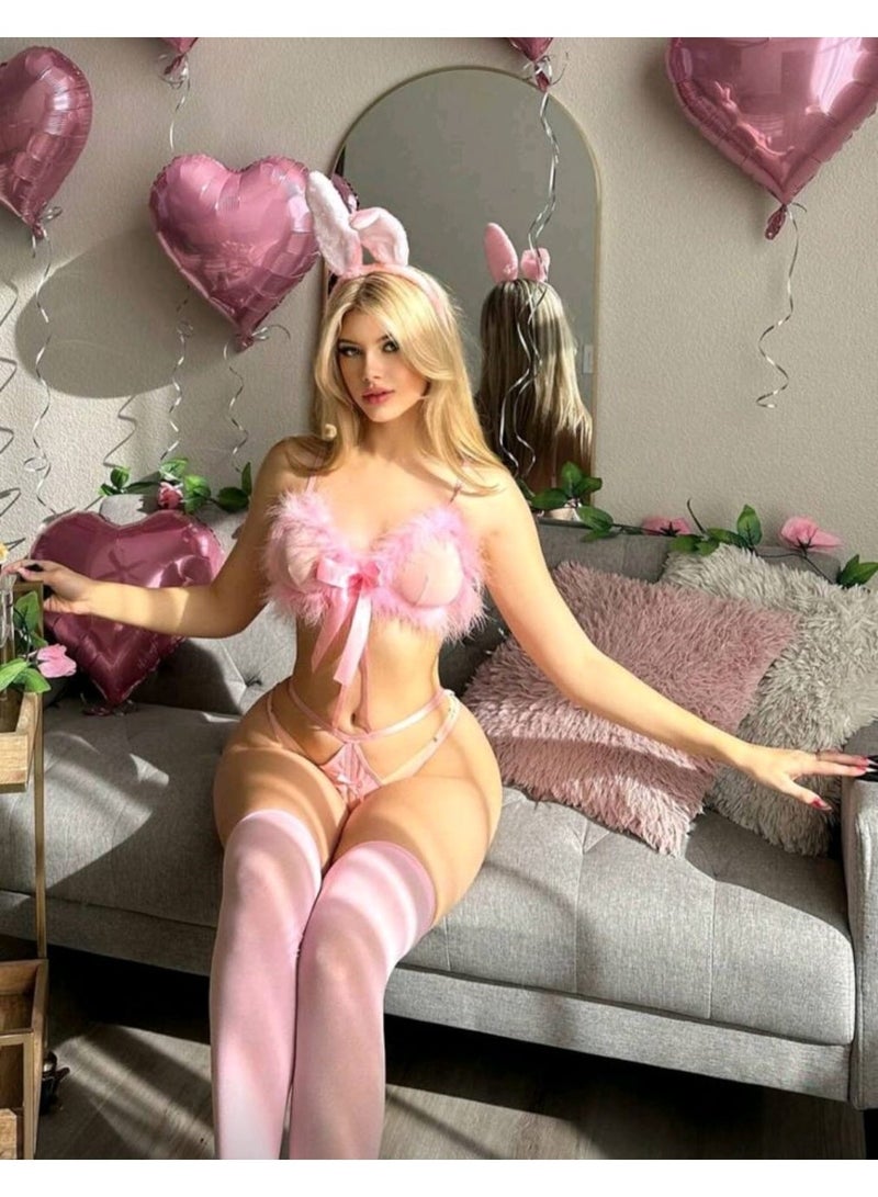 lingerie, naughty cat costume, short babydoll, elegant playsuit. Add a touch of glamour and sophistication to your look. Code 791 - Image 4