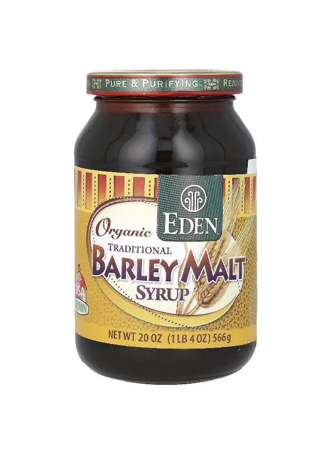 Eden Foods Eden Foods, Organic Traditional Barley Malt Syrup, 20 oz (566 g)  - Image 1