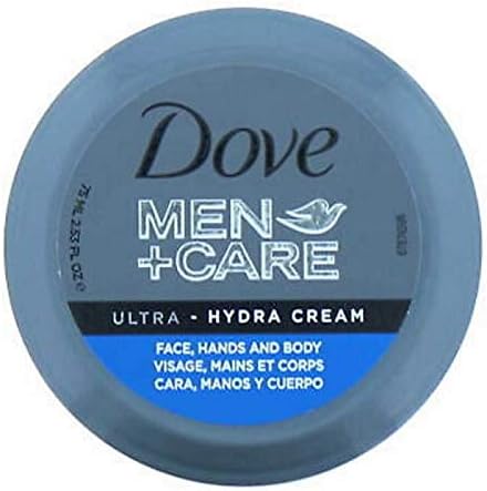 Dove MenCare Hydra Cream for Face Body Hands Pack of 6 x 75 ml