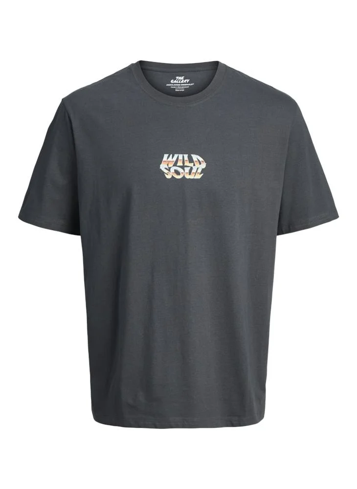 JACK & JONES Graphic Crew Neck T-Shirt
