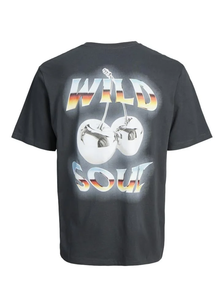 JACK & JONES Graphic Crew Neck T-Shirt