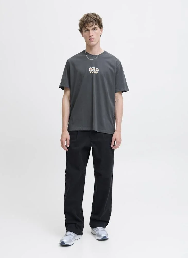 JACK & JONES Graphic Crew Neck T-Shirt