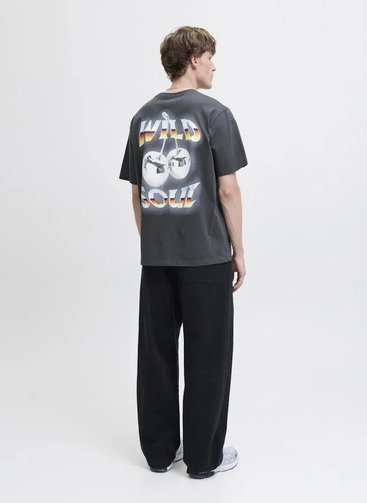 JACK & JONES Graphic Crew Neck T-Shirt