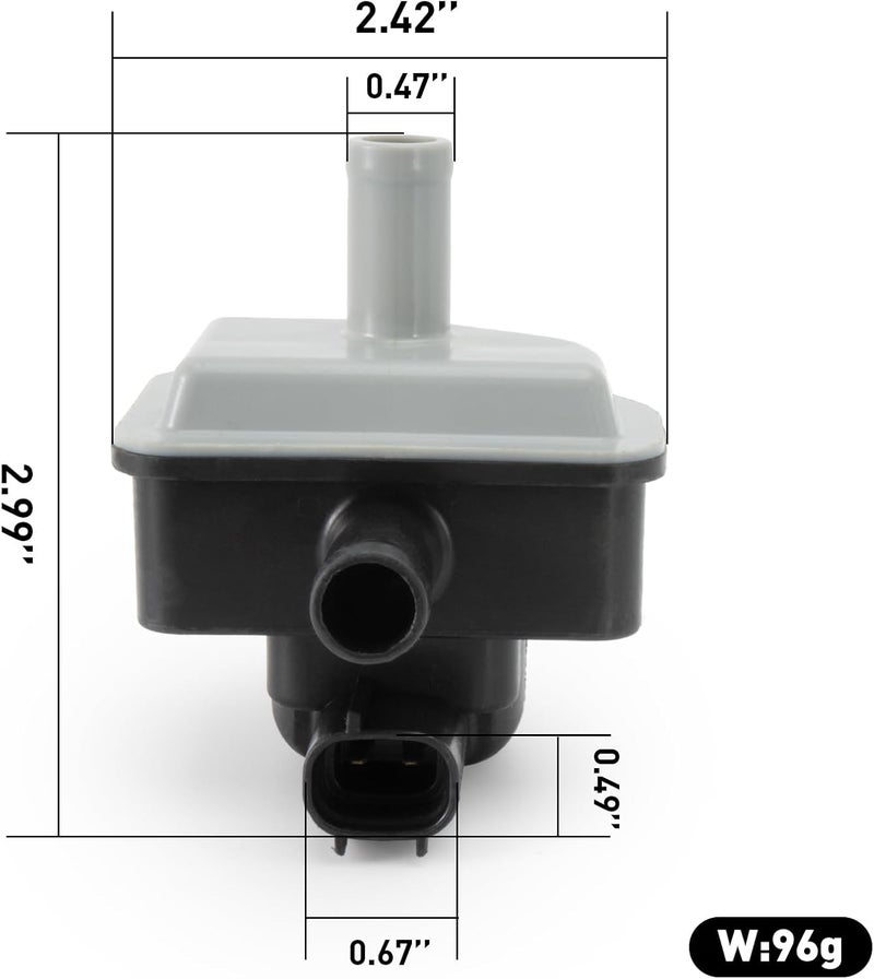 JCCGLOBAL 90910AC004 Vapor Canister Purge Valve Compatible with Toyota Tacoma 35LCamry 25L 35LHighlander 25L 35LCorolla 18LRav4 25LAvalon 35L86 20LLexus Es350 35LIs300Rx350 - Image 4