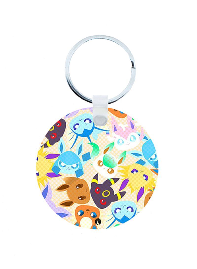 Pokemon Wooden Keychain