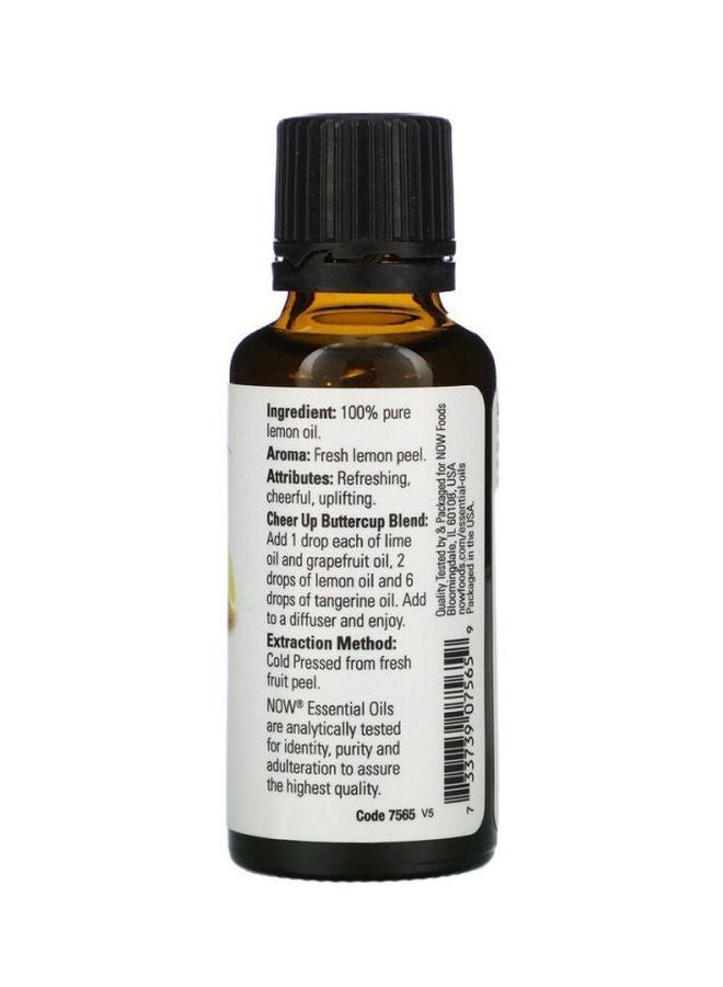 now Fresh Lemon Essential Oil 30ml - Image 2