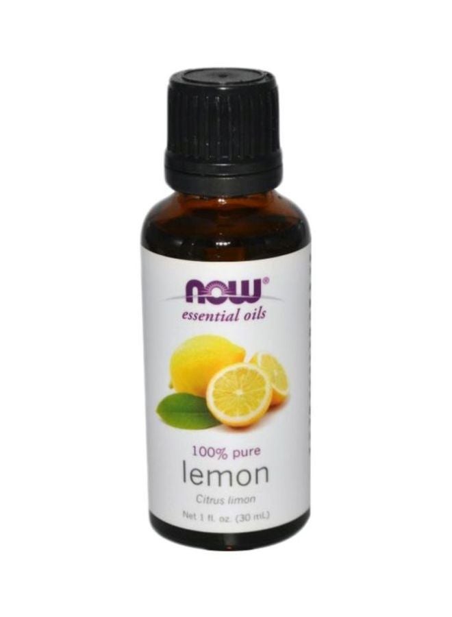 now Fresh Lemon Essential Oil 30ml - Image 1
