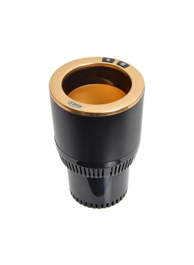 كروني حامل أكواب السيارة Pt-C301، مبرد ومدفأة | وضعان للتحكم في درجة الحرارة | عالمي لمعظم المركبات - Image 1