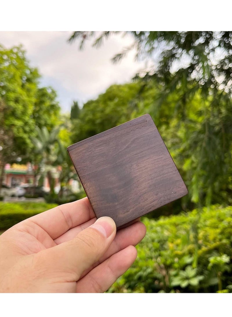 Excefore Watercolor Palette, 15 Color Sketchbook Palette, Wooden Watercolor Palette Box, Travel Paint Palette for Drawing, Gift for Painters, Come with a Clip - Image 5