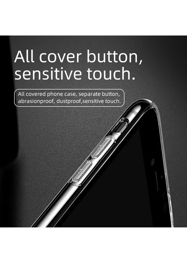 أوميكسبرو جراب هاتف مغناطيسي مع شحن لاسلكي MagSafe، جراب واقٍ مقاوم للصدمات لهاتف iPhone 8/7 SE 2 /SE 3 4.7 شفاف - Image 5