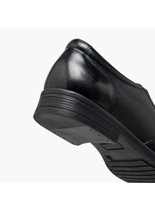 LBL by Shoexpress Men Textured Slip-On Loafers