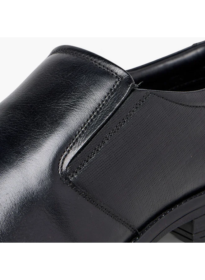 LBL by Shoexpress Men Textured Slip-On Loafers