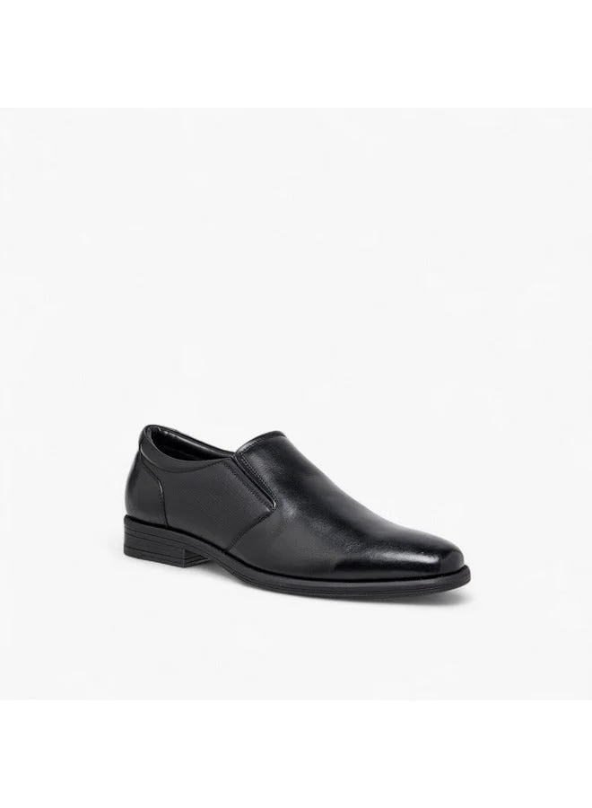 LBL by Shoexpress Men Textured Slip-On Loafers