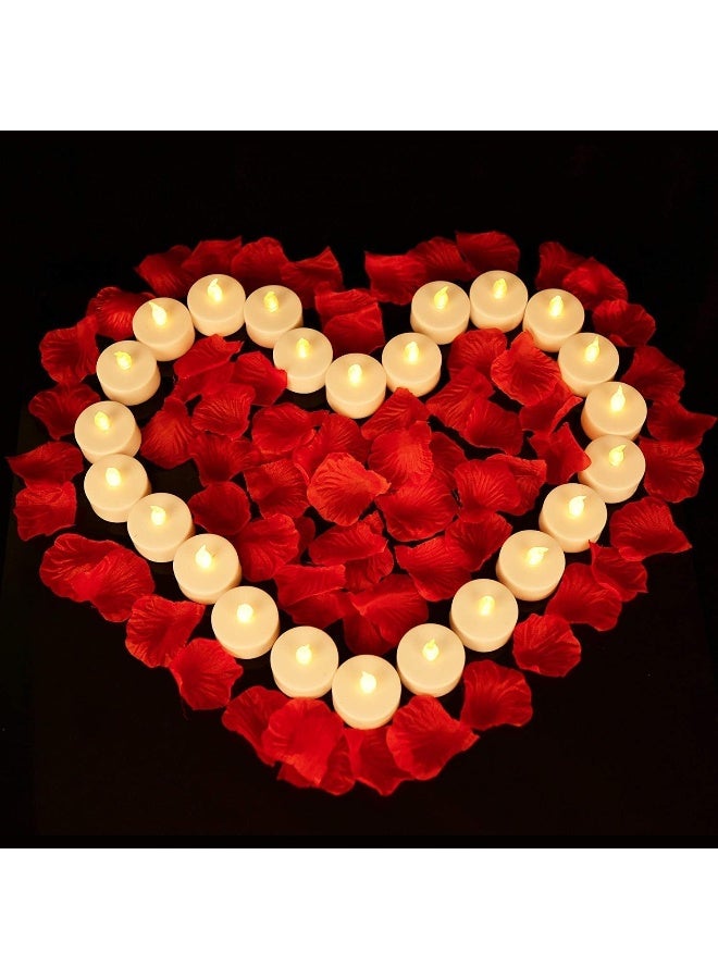 SKY-TOUCH 24PCS LED Tea Lights Candles  - Image 2