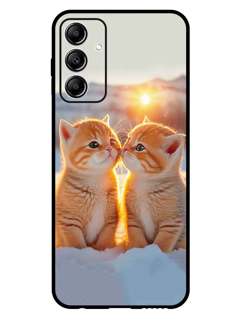Theodor Protective Case Anti Scratch Shock Proof Bumper Cover For Samsung Galaxy A25 Cute Cats (2) - Image 1