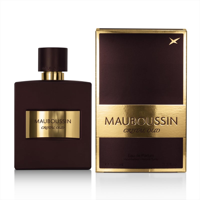 Mauboussin - Pour Lui Cristal Oud 100ml (3.3 Fl Oz) - Eau de Parfum for Men - Oriental Scent - Image 1