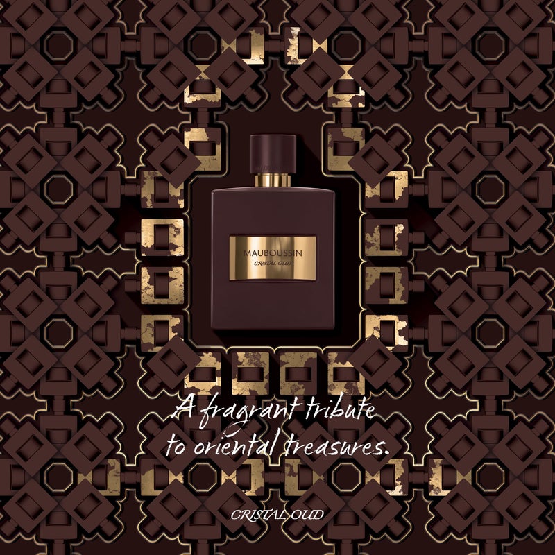 Mauboussin - Pour Lui Cristal Oud 100ml (3.3 Fl Oz) - Eau de Parfum for Men - Oriental Scent - Image 2