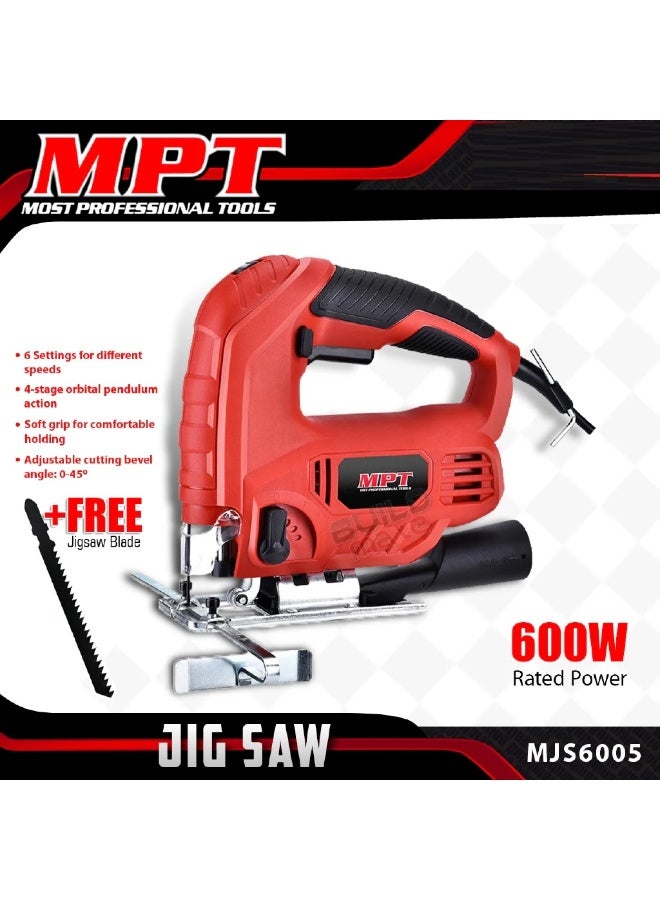 MPT MJS6005 Arquette MJS6005 Saw - 600 Watt 80 mm - Image 2