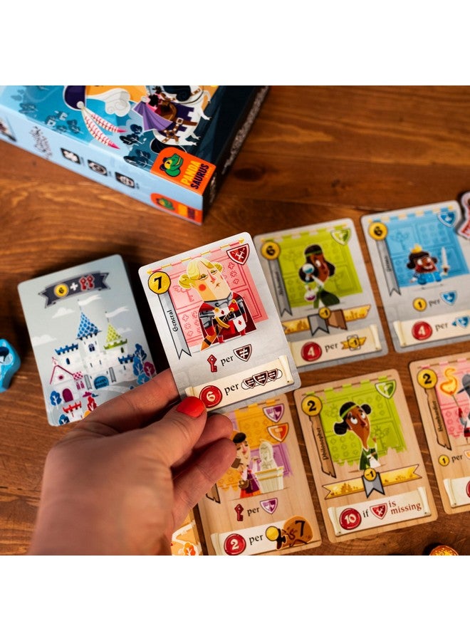Pandasaurus Games Castle Combo Card Game - Maximize Combos in This Card Placement Strategy Game, Quick Competitive Family Game for Kids & Adults, Ages 10+, 2-5 Players, Playtime, Made - Image 3